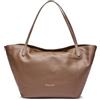 Braccialini Ariel Borsa shopping in morbida pelle effetto dollarino di colore platino. Le linee morbide e il volume ampio la rendono perfetta per accompagnarti ogni giorno, con eleganza e discrezione,
