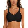 SHEKINI Reggiseno Donna Senza Ferretto Push Up Imbottito Bralette Senza Cuciture Seamless Comodo T-Shirt Invisibile Classico Bustier Supporto Forte per Seni Normali e Grandi