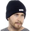 Bonnin Mens 3M Thinsulate Hat Termica Invernale Nero
