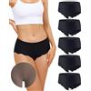 Levao Camel Toe Mutandine da Donna Intimo Senza Cuciture No Show Slip Sportivo Seamless Yoga