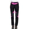 Generisch Pantaloni da trekking da donna, termici, da sci, invernali, in pile, da neve, imbottiti, da snowboard, in softshell, per attività all'aria aperta, impermeabili, da caccia, da lavoro, Lilla, M