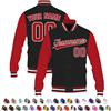 Busparst Giacca College Personalizzata Giacca Letterman Personalizzata Giacca Bomber da Baseball College da Uomo Personalizzata da Donna