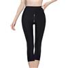 WKZSXXMJ Leggings Modellanti Post-liposuzione, Body Modellante con Cerniera Sul Cavallo e Lunghezza al Ginocchio Pantaloni Modellanti per Glutei e Cosce