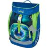 Baagl Zaino scuola per 1 ° classe ragazzi ragazze Airy zaino scuola ultraleggero borsa scuola bambini zaino scuola elementare, Pallone da calcio, 24 cm x 36 cm x 20 cm, Casual