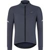BERGRISAR Maglia da ciclismo in pile, da uomo, a maniche lunghe, per autunno e inverno, termica, elastica