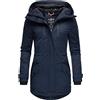 Navahoo Cappotto corto invernale da donna, Avrille II, XS-XXL, blu navy, XS