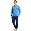 o-day Defonseca Pigiama Uomo Cotone Leggero Lungo Primaverile M-XXL