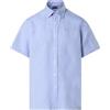 NORTH SAILS Camicia Uomo MC in Lino European Flax™ con Logo Ricamato