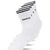 Snocks 4 Paia di Calze Spugna Uomo & Donna in Cotone Organico - Calze Uomo e Donna Sportivi Taglia 35-50 - Calzini Tennis Uomo Adatto ad Ogni Scarpe e ad Ogni Stile - Calze Palestra, Crossfit, Basket
