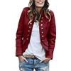 Generico Camicette Donna estive Camicetta Donna Elegante Manica Lunga T Shirt con Bottoni Moda Cotone Tinta Unita Larga Abbigliamento Base Primaverile Blusa Camicia
