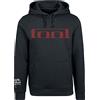 Tool Undertow Uomo Felpa con Cappuccio Nero 80% Cotone, 20% Poliestere Regular