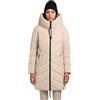 khujo Darka2-YM - Cappotto invernale lungo da donna, con cappuccio e portachiavi, taglie XS-XXL