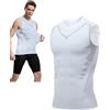 SHEKINI Canotta da uomo Ionic 2025, canotta elastica a compressione, maglietta senza maniche, body shaper