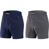 sesto senso Pantaloncini Pigiama Uomo Corti Shorts Cotone Quadri Semplice M 2pak g+g
