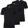 Moda Egidio T-Shirt Mezza Manica Uomo Liabel Caldo Cotone 100% Interlock 3 Pz