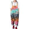 Youlee Donna Estate Gamba Larga Tuta Denim Tute Stile 1