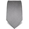Vincenzo Boretti cravatta elegante classica da uomo, 8 cm x 15 cm, di pura seta di alta qualità, idrorepellente e antisporco, motivo pied-de-poule