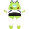 Disney Tutina da Notte per Bambino Toy Story - Il Mondo dei Giocattoli Buzz Lightyear Multicolore 12-18 Mesi
