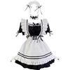 Generisch Vestito da donna giapponese anime Sissy Maid Dress Dolce Lolita Vestito da cameriera Costume Sexy Rockabilly Mini Abito da festa per Halloween Carnevale Natale Cosplay