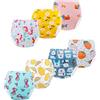 JackLoveBriefs Mutandine Apprendimento Bambini Intima per Bambini Cotone 4-5 Anni Multicolore，Dimensione:L