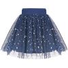 Sunny Fashion Ragazze Gonna Marina Militare Blu Perla Stelle Scintillante Tutu Danza 4-12 Anni
