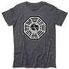 3stylershop T-shirt uomo DHARMA Initiative ispirata alla serie televisiva Lost