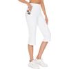 adorence Pinocchietto Sportivi Donna Estivi con 5 Tasche | Pantaloni Capri Donna Estivi Gamba Dritta, Vita Alta 3/4 Pantaloni Yoga Opaco