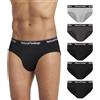 Natural Feelings Slip Uomo Cotone Mutande con Elastico Morbido Comodo Slip da Uomo Mutande XXL