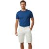 NAVY SAIL Bermuda Uomo Cotone - Bermuda Uomo Cargo - Pantaloncini Cotone - Pantalone Corto (52, 25384 off White)