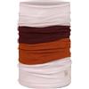 Buff Bandana tubolare unisex in lana merino Colourblock Move, Cannella, taglia unica