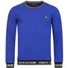 RED BRIDGE Maglia in Cotone a Manica Lunga Felpa da Uomo Colored Stripes RB