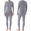 PAXAS Uomo Termico Biancheria Intima Lunga per l'inverno Maschile Spessa Thermo Biancheria Intima Set Vestiti Invernali Uomini Tenere Caldo Termico