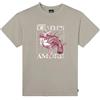 PROPAGANDA T-Shirt Death's Amore Maglia Manica Corta Uomo Originale 2025 Sand