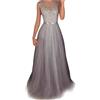 LKRSEEF Abiti Da Cerimonia Donna Lunghi Eleganti Vestito Wedding Dress Vestiti Curvy Per Matrimonio Abito Lungo Premaman Battesimo Sera Allattamento Elegante Civilie Sposa Corti 3Xl Economici Monospalla