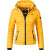Marikoo Giacca Trapuntata Mezza Stagione da Donna Samtpfote Giallo XS