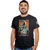 Feudalesimo e Libertà La Prima Cotta Non Si scorda mai - T-Shirt Uomo - Medioevo - San Valentino - Amore - Maglietta a Manica Corta 100% Cotone Organico Traspirante - XXL
