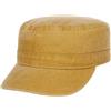 LIPODO Cappellino Army Washed Cotton Donna/Uomo - cap con Visiera, Chiusura a Strappo Estate Primavera/Estate - Taglia Unica Senape