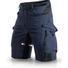 Wespornow Pantaloni Cargo da Uomo con 6 Tasche, Pantaloni da Lavoro MTB, Bermuda Corti, Pantaloni Chino, Stretch, per Escursioni estive e Shorts da Ciclismo