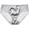 SilRiver Donna Seta Spandex Panty Slips Viaggio Hipster Bikini Intimo Traspirante Estate Mutande