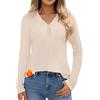 Crewhpo Maglietta Termica Donna Cotone con Pizzo Sottogiacca Calda