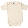 Cosilana - Romper wol-zijde-korte mouw-Naturel