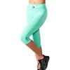 BeGood - Legging Capri Slim Donna Colori Vivaci. Snellente per Sport o Tempo Libero. In Tessuto Tecnico Drenante e Idratante