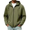 DUHGBNE Giacca Uomo Estiva Leggera Giacca Primaverile Uomo Giubbino Primaverile Giubbotto Leggero Lunga Maniche con Zip Sportiva e Tasche Giubbotto
