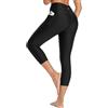 baleaf Leggings da donna per nuoto con cerniera e tasche, muta da kayak, rash guard con fodera, moderna moda mare UPF 50+, XXL