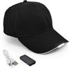 UltraKey Cappello da Baseball a LED, Cappello, Barretto da Baseball Traspirante a LED Luminoso Adatto per Sport all'Aperto per Uomini e Donne, Sport Notturno, Jogging all'Aperto, Usato per Hip Hop Vacanze ecc