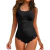 PINTUTU Costume Intero Donna, Costume Intero con Controllo della Pancia, Costume da Bagno per Donna Monokini Push-Up Vintage Costume Intero da Donna Costume da Bagno Intero Bikini