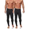 Timone Calzamaglia Uomo Lunga (Set da 2) TISS001 (Nero, M)