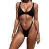 Generic Costume da Bagno Intero Donna Sportivo, Costumi Bikini Un Pezzo Push Up Imbottito Reggiseno Sexy Push Up Controllo della Pancia Costumi Interi Curvy Cross Spiaggia Beachwear