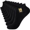 SockWaddles 10/20 Paia Calzini Corti Uomo & Donna, Calze Corte Cotone Estive, Calze Sportive Alla Caviglia, Calzini Traspiranti Adatte per Sport, Running, Lavoro, Casa, Unisex