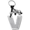 Vestopazzo portachiavi lettera.Nickel tested,lavorazione artigianale fatto a mano in alluminio 100% riciclato.Unisex